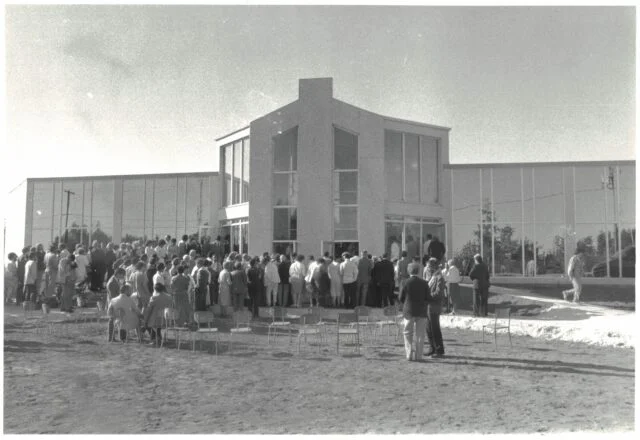 La naissance du Musée Louis-Hémon Inauguration du Pavillon Contemporail le 5 juin 1986
