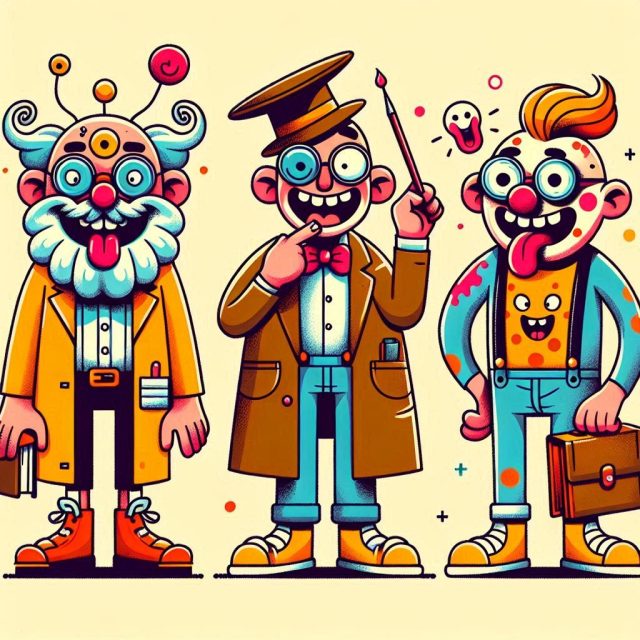 Les personnages loufoques Activité Personnages Loufoques