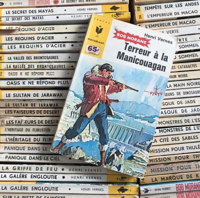 Terreur à La Manicouagan : la première aventure de Bob Morane au Québec