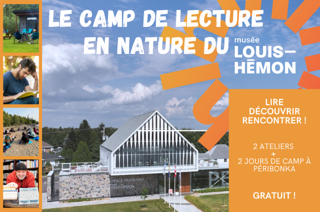 Activité 2025 Le Camp De Lecture En Nature Du Musée Louis Hémon